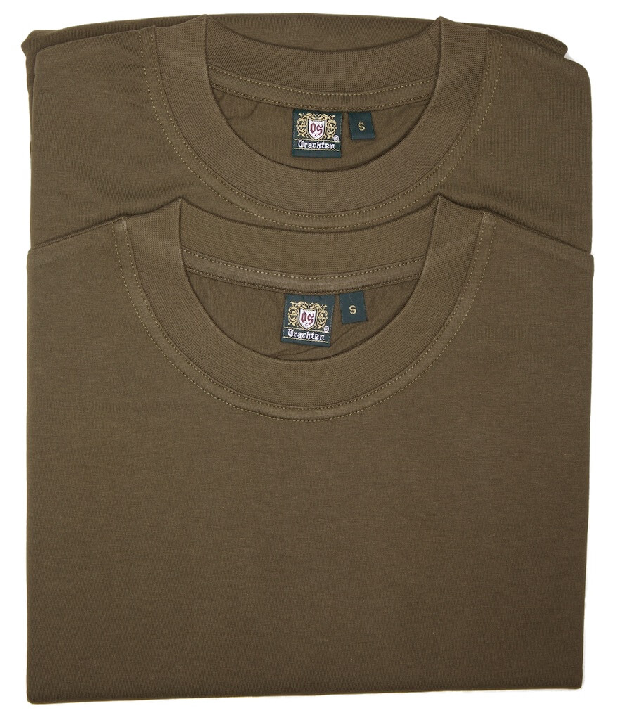 Orbis T-Shirt 728000-3382/55 oliv Gr S Doppelpack